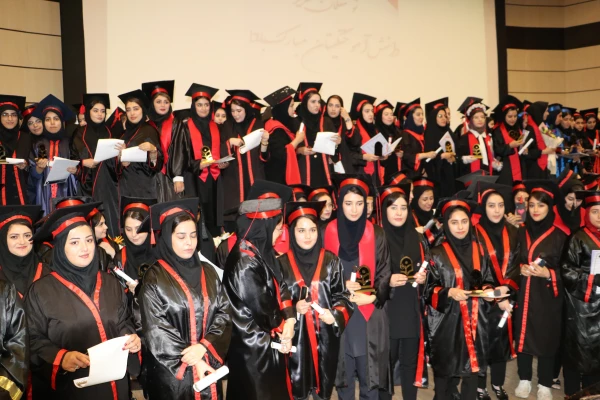  آیین جشن دانش آموختگی دانشجو معلمان ورودی 1398 پردیس فاطمه الزهرا (س) تبریز 2