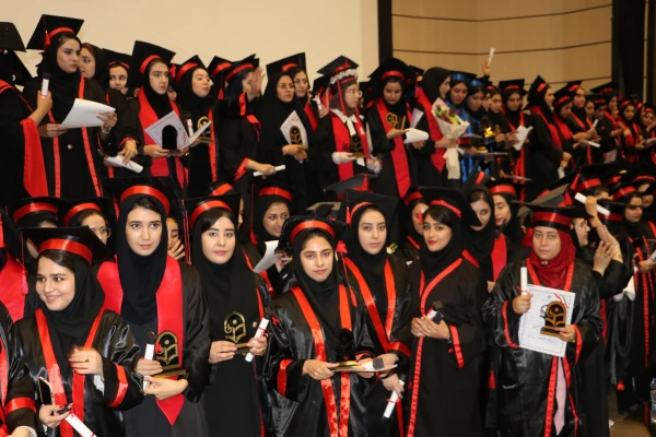 آیین جشن دانش آموختگی دانشجو معلمان ورودی 1398 پردیس فاطمه الزهرا (س) تبریز 3