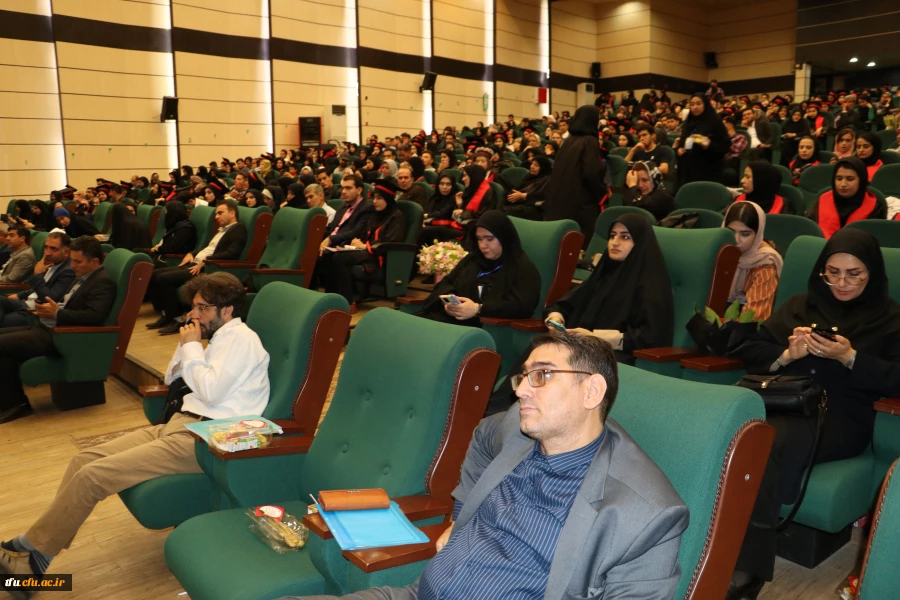  آیین جشن دانش آموختگی دانشجو معلمان ورودی 1398 پردیس فاطمه الزهرا (س) تبریز 6