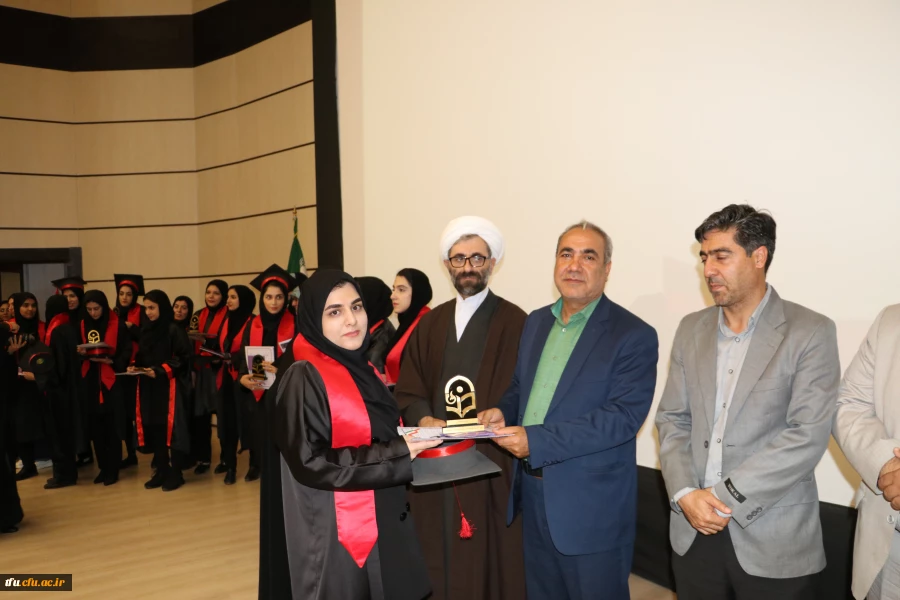  آیین جشن دانش آموختگی دانشجو معلمان ورودی 1398 پردیس فاطمه الزهرا (س) تبریز 12