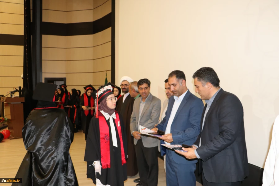  آیین جشن دانش آموختگی دانشجو معلمان ورودی 1398 پردیس فاطمه الزهرا (س) تبریز 13