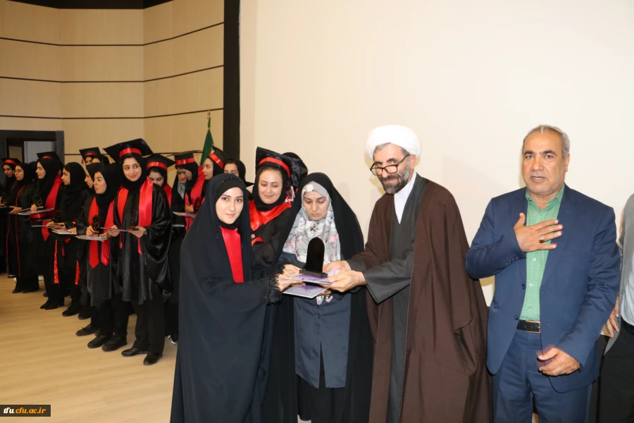  آیین جشن دانش آموختگی دانشجو معلمان ورودی 1398 پردیس فاطمه الزهرا (س) تبریز 16