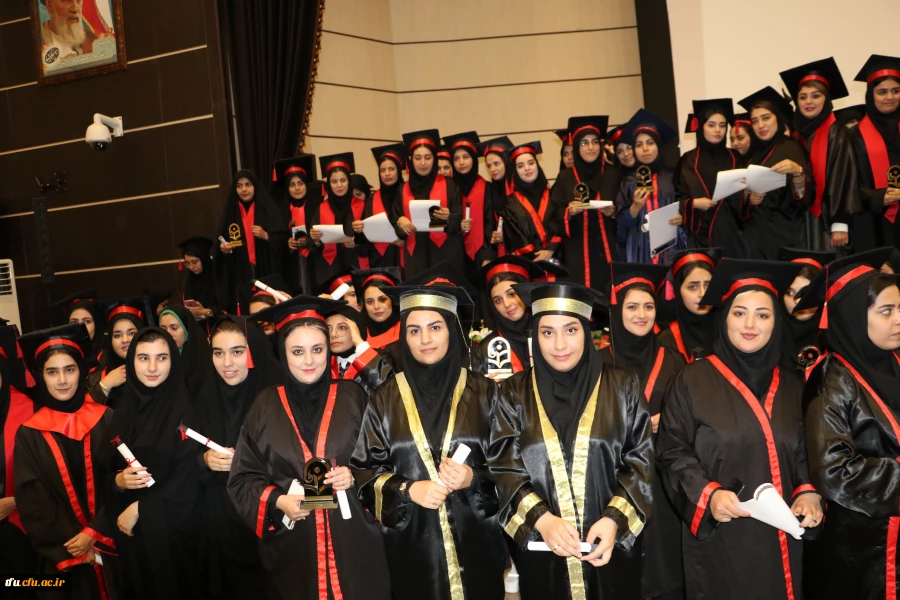  آیین جشن دانش آموختگی دانشجو معلمان ورودی 1398 پردیس فاطمه الزهرا (س) تبریز 18