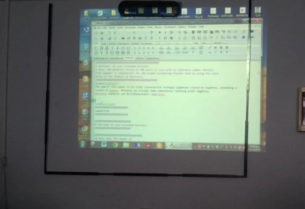 برگزاری آخرین جلسه از سلسله کارگاه های آموزش کار با نرم افزار Latex 3