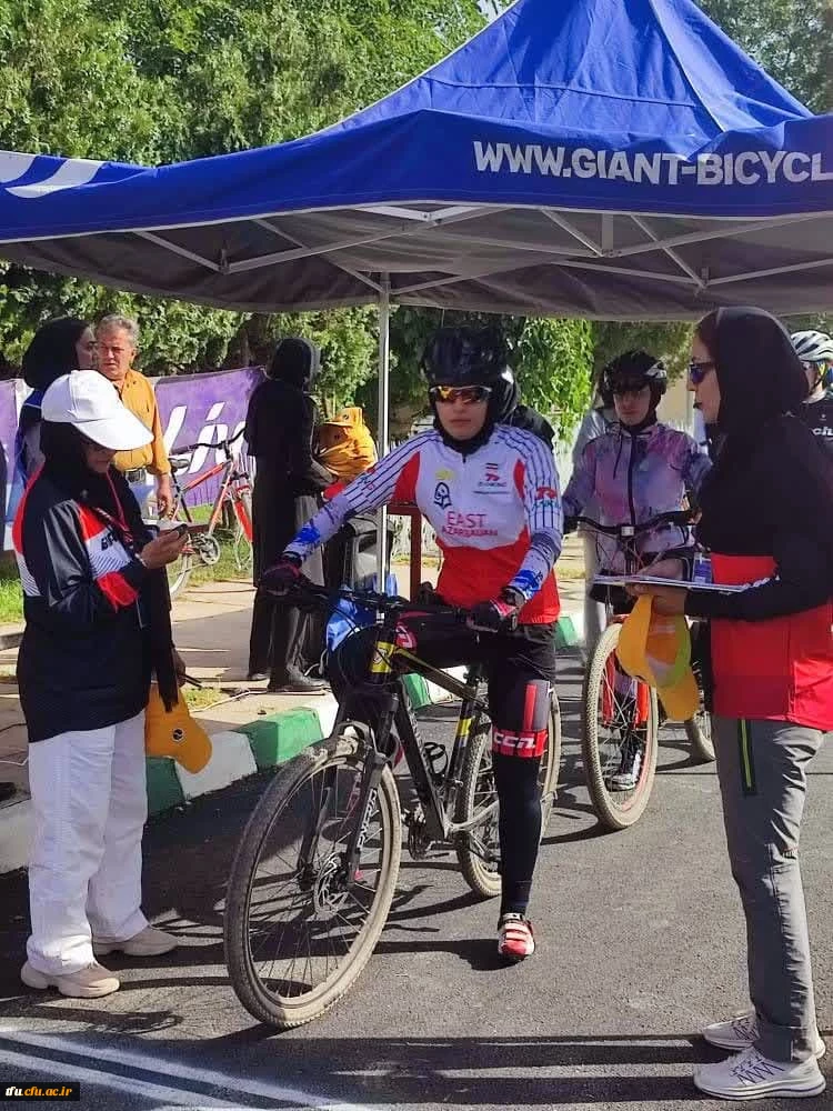 کسب مقام دوم انفرادی و مقام پنجم تیمی دوچرخه سواری پردیس فاطمه الزهرا در المپیاد کشوری 2