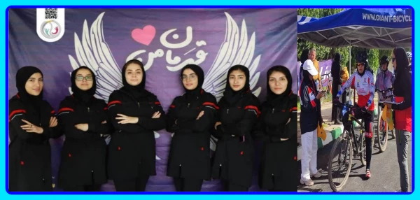 کسب مقام دوم انفرادی و مقام پنجم تیمی دوچرخه سواری پردیس فاطمه الزهرا در المپیاد کشوری 4