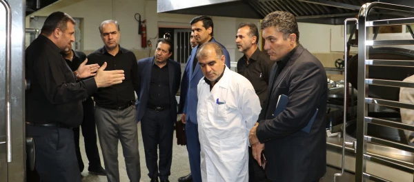 بازدید رئیس و هیئت رئیسه دانشگاه فرهنگیان آذربایجان شرقی از سلف سرویس دانشگاه تبریز 2