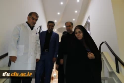 بازدید رئیس و هیئت رئیسه دانشگاه فرهنگیان آذربایجان شرقی از سلف سرویس دانشگاه تبریز 5