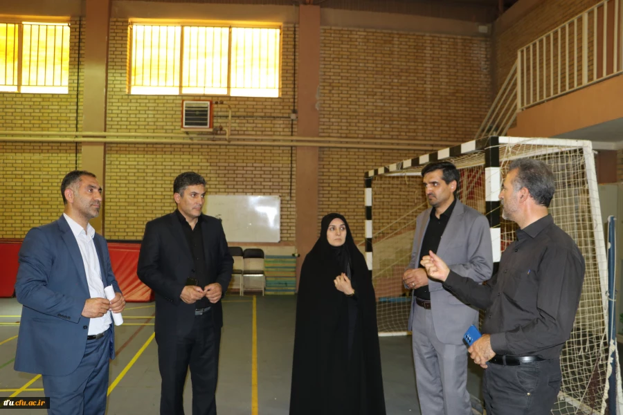بازدید 5 ساعته رئیس دانشگاه فرهنگیان آذربایجان شرقی از پردیس فاطمه الزهرا (س) تبریز 2
