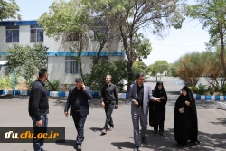 بازدید 5 ساعته رئیس دانشگاه فرهنگیان آذربایجان شرقی از پردیس فاطمه الزهرا (س) تبریز 3