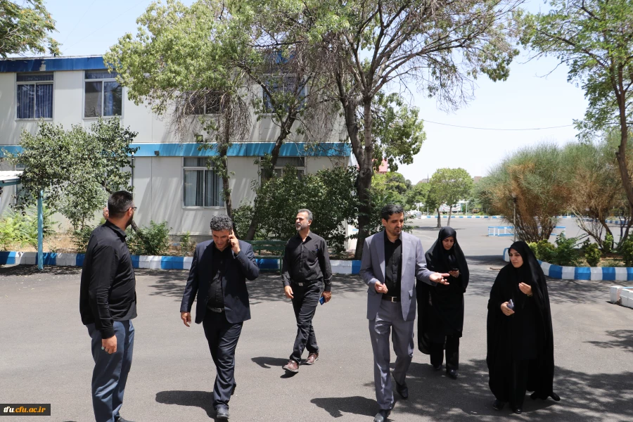 بازدید 5 ساعته رئیس دانشگاه فرهنگیان آذربایجان شرقی از پردیس فاطمه الزهرا (س) تبریز 3