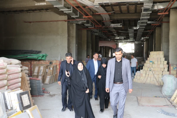 بازدید 5 ساعته رئیس دانشگاه فرهنگیان آذربایجان شرقی از پردیس فاطمه الزهرا (س) تبریز 2