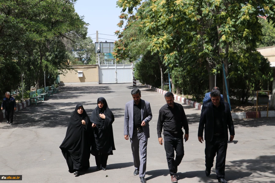 بازدید 5 ساعته رئیس دانشگاه فرهنگیان آذربایجان شرقی از پردیس فاطمه الزهرا (س) تبریز 2
