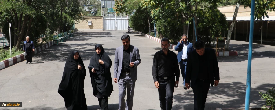 بازدید 5 ساعته رئیس دانشگاه فرهنگیان آذربایجان شرقی از پردیس فاطمه الزهرا (س) تبریز 3