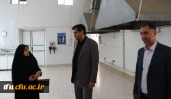 بازدید 5 ساعته رئیس دانشگاه فرهنگیان آذربایجان شرقی از پردیس فاطمه الزهرا (س) تبریز 6