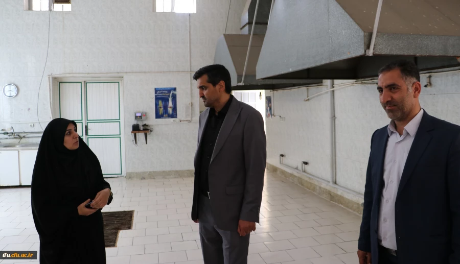 بازدید 5 ساعته رئیس دانشگاه فرهنگیان آذربایجان شرقی از پردیس فاطمه الزهرا (س) تبریز 6