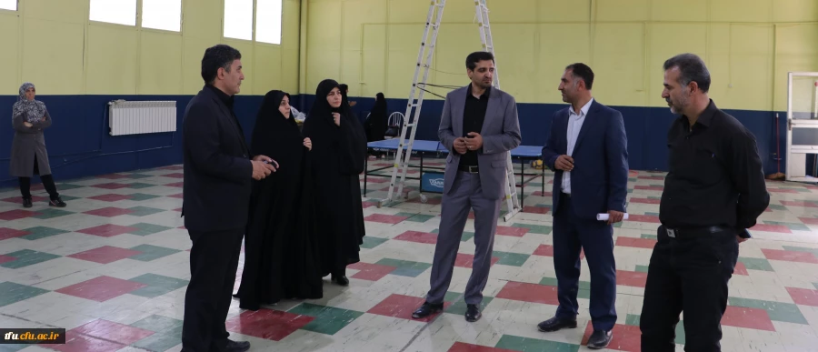 بازدید 5 ساعته رئیس دانشگاه فرهنگیان آذربایجان شرقی از پردیس فاطمه الزهرا (س) تبریز 8