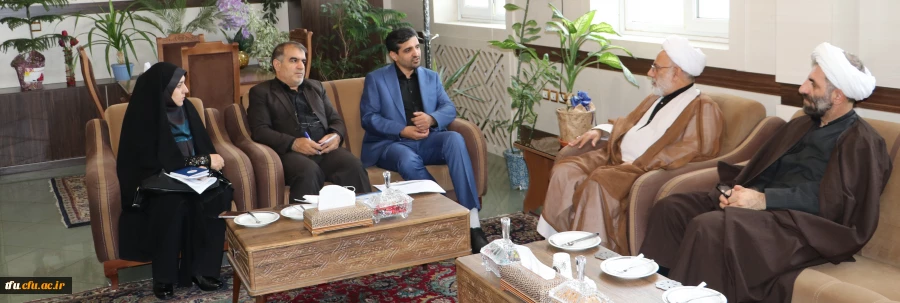 دیدار رئیس و هیئت رئیسه دانشگاه فرهنگیان آذربایجان شرقی با مدیرکل آموزش و پرورش استان 2