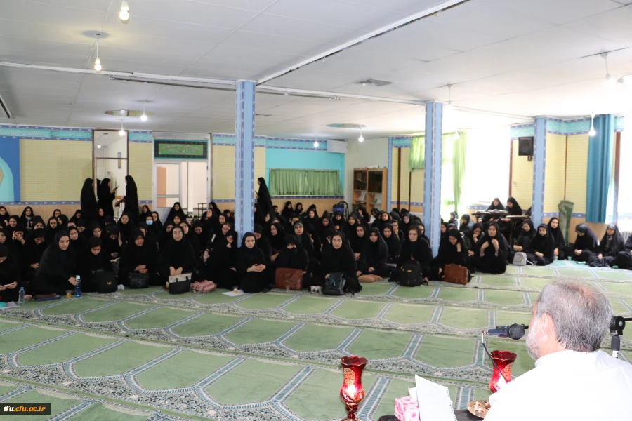 مراسم عزاداری آقا ابا عبدالله الحسین در پردیس فاطمه الزهرا (س) 2