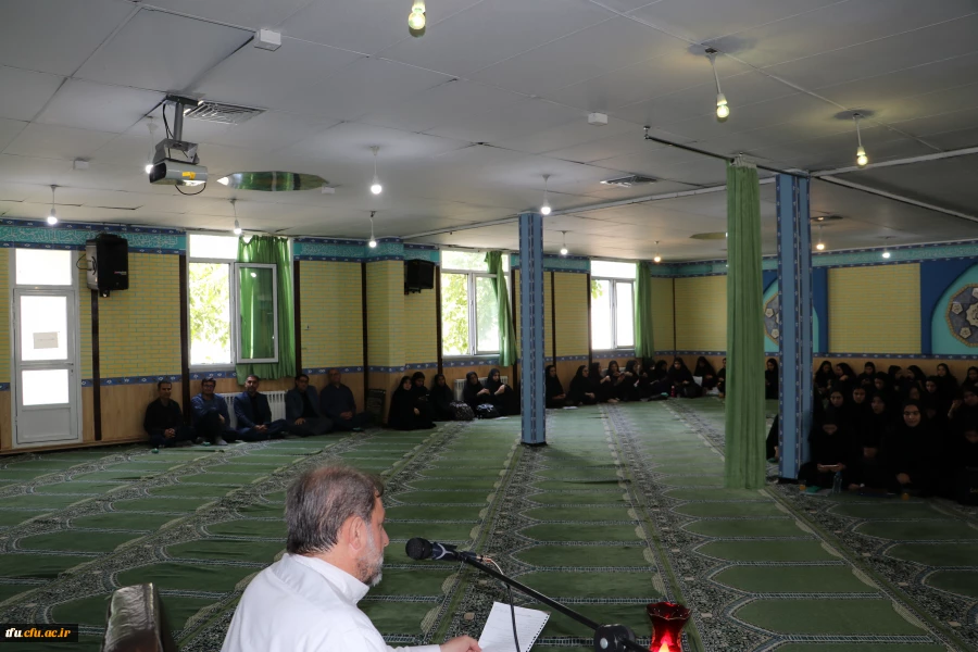 مراسم عزاداری آقا ابا عبدالله الحسین در پردیس فاطمه الزهرا (س) 3