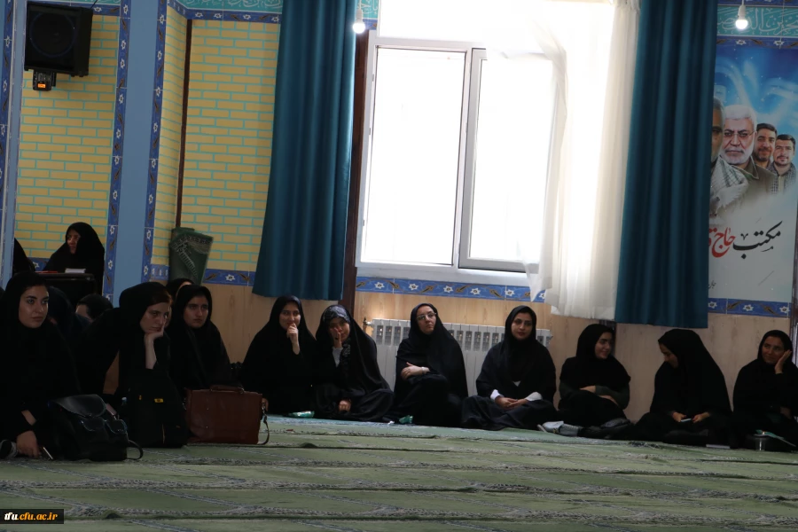 مراسم عزاداری آقا ابا عبدالله الحسین در پردیس فاطمه الزهرا (س) 2