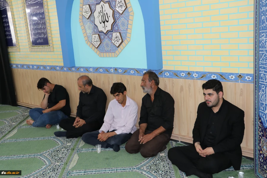 مراسم عزاداری آقا ابا عبدالله الحسین در پردیس فاطمه الزهرا (س) 4