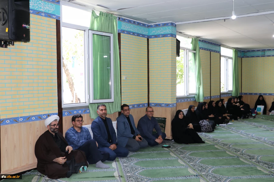 مراسم عزاداری آقا ابا عبدالله الحسین در پردیس فاطمه الزهرا (س) 5