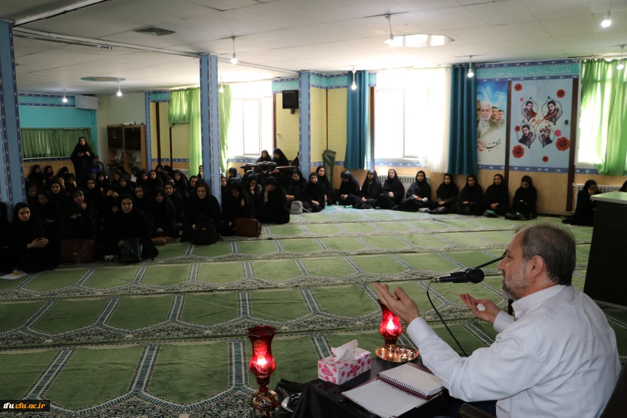 مراسم عزاداری آقا ابا عبدالله الحسین در پردیس فاطمه الزهرا (س) 6