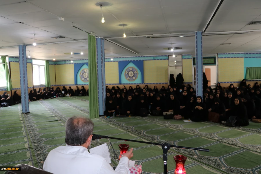 مراسم عزاداری آقا ابا عبدالله الحسین در پردیس فاطمه الزهرا (س) 8