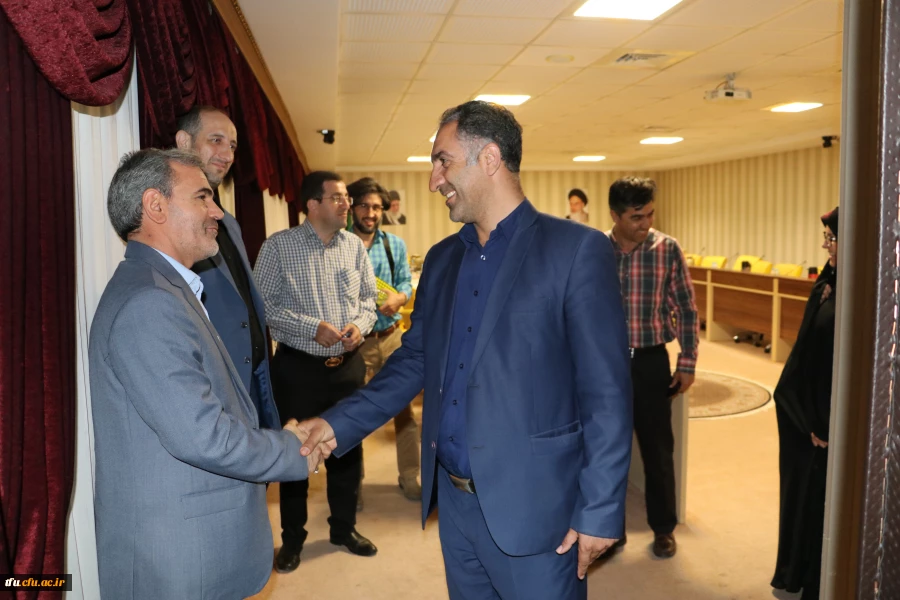 دیدار رئیس دانشگاه فرهنگیان استان با مدیر کل آموزش و پرورش 5