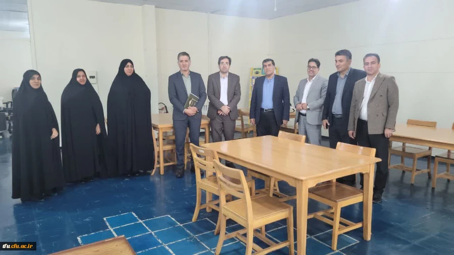 بازدید دکتر نامداری مدیر کل دفتر نشر و اطلاع رسانی علمی و دکتر پاشایی معاون اداره کل نشر و اطلاع رسانی از پردیس فاطمه الزهرا(س) 2