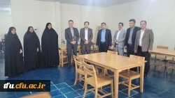 بازدید دکتر نامداری  مدیر کل نشر و اطلاع رسانی علمی دانشگاه و دکتر پاشایی معاون اداره کل نشر و اطلاع رسانی از کتابخانه پردیس فاطمه الزهرا(س)
 2