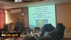 نشست تخصصی جناب سرهنگ بزرگی، مسئول آموزش معاونت اجتماعی نیروی انتظامی استان با اساتید و همکاران پردیس فاطمه الزهرا(س) 2