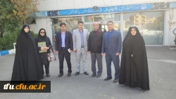 گزارش تصویری بازدید هیات نظارت و ارزیابی اداره کل نظارت و ارزیابی استان از پردیس فاطمه الزهرا(س)تبریز 2