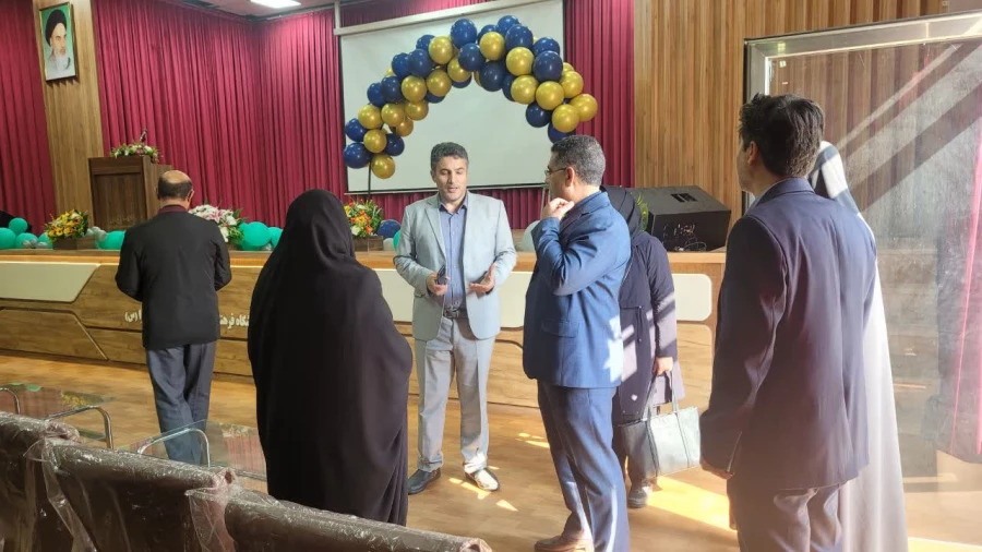 گزارش تصویری بازدید هیات نظارت و ارزیابی اداره کل نظارت و ارزیابی استان از پردیس فاطمه الزهرا(س)تبریز 3