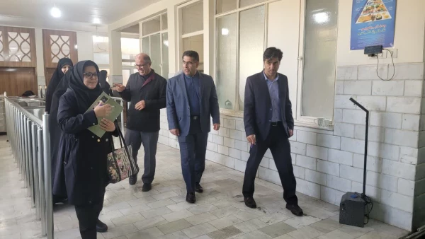 گزارش تصویری بازدید هیات نظارت و ارزیابی اداره کل نظارت و ارزیابی استان از پردیس فاطمه الزهرا(س)تبریز 4