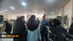 گزارش تصویری بازدید هیات نظارت و ارزیابی اداره کل نظارت و ارزیابی استان از پردیس فاطمه الزهرا(س)تبریز 6