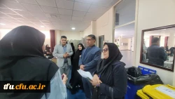 گزارش تصویری بازدید هیات نظارت و ارزیابی اداره کل نظارت و ارزیابی استان از پردیس فاطمه الزهرا(س)تبریز 7