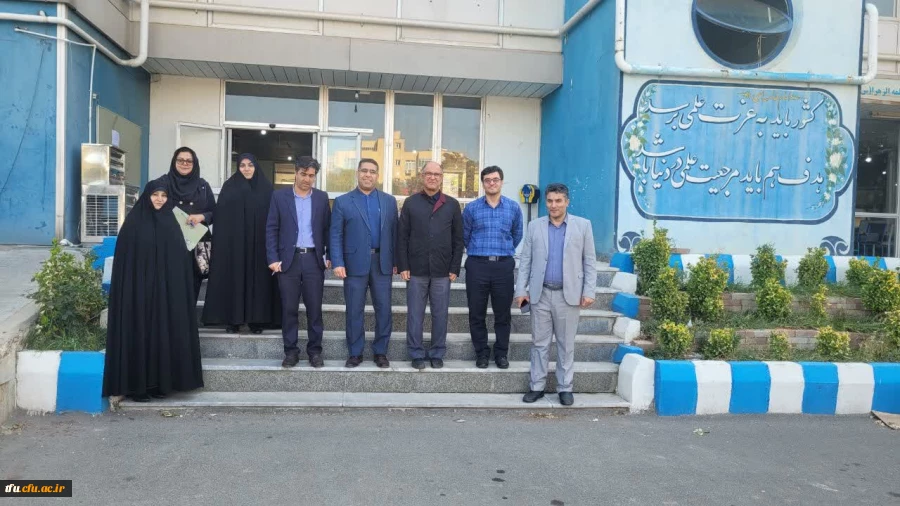 گزارش تصویری بازدید هیات نظارت و ارزیابی اداره کل نظارت و ارزیابی استان از پردیس فاطمه الزهرا(س)تبریز 8