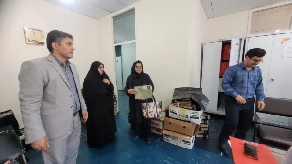 گزارش تصویری بازدید هیات نظارت و ارزیابی اداره کل نظارت و ارزیابی استان از پردیس فاطمه الزهرا(س)تبریز 10