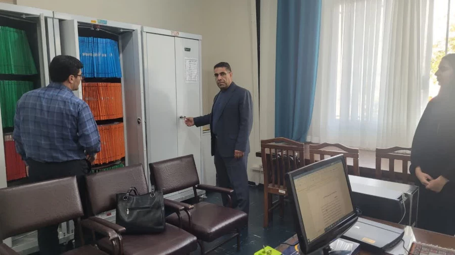 گزارش تصویری بازدید هیات نظارت و ارزیابی اداره کل نظارت و ارزیابی استان از پردیس فاطمه الزهرا(س)تبریز 11