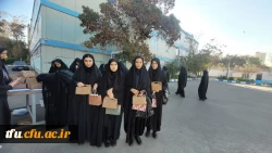 آیین اسقبال از نو دانشجو معلمان ورودی 1402 پردیس فاطمه الزهرا(س) تبریز 2