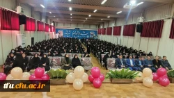 آیین اسقبال از نو دانشجو معلمان ورودی 1402 پردیس فاطمه الزهرا(س) تبریز 2