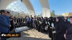 آیین اسقبال از نو دانشجو معلمان ورودی 1402 پردیس فاطمه الزهرا(س) تبریز 2