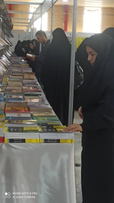 بازدید دانشجویان پردیس فاطمه الزهرا(س) تبریز از نمایشگاه کتاب 2