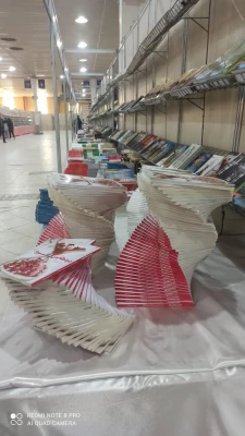 بازدید دانشجویان پردیس فاطمه الزهرا(س) تبریز از نمایشگاه کتاب 8