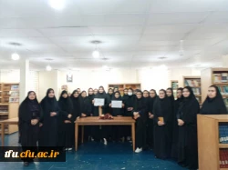 بازدید از کتابخانه پردیس فاطمه الزهرا(س) تبریز به مناسبت هفته کتاب وکتابخوانی 2