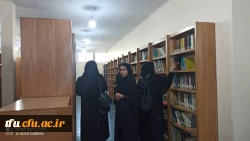 بازدید از کتابخانه پردیس فاطمه الزهرا(س) تبریز به مناسبت هفته کتاب وکتابخوانی 2