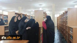 بازدید از کتابخانه پردیس فاطمه الزهرا(س) تبریز به مناسبت هفته کتاب وکتابخوانی 2
