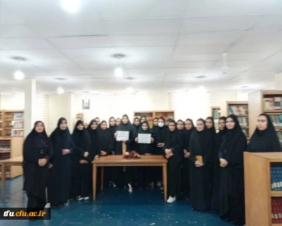 بازدید از کتابخانه پردیس فاطمه الزهرا(س) تبریز به مناسبت هفته کتاب وکتابخوانی
